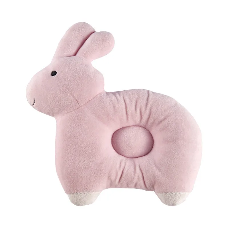 1Pcs Baby Newborn Pillows Lovely Animal Pattern Baby Shape Pillow Anti-rollover Baby Headrest Pillow Pad Nursing Sleep Support