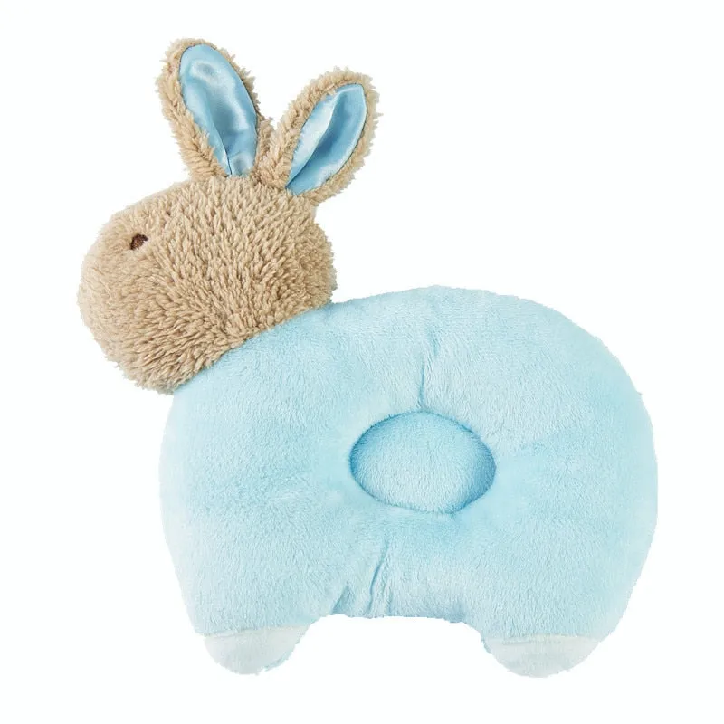 1Pcs Baby Newborn Pillows Lovely Animal Pattern Baby Shape Pillow Anti-rollover Baby Headrest Pillow Pad Nursing Sleep Support