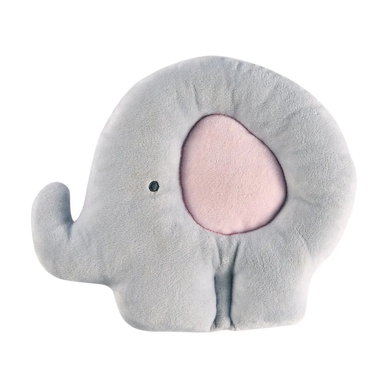 1Pcs Baby Newborn Pillows Lovely Animal Pattern Baby Shape Pillow Anti-rollover Baby Headrest Pillow Pad Nursing Sleep Support