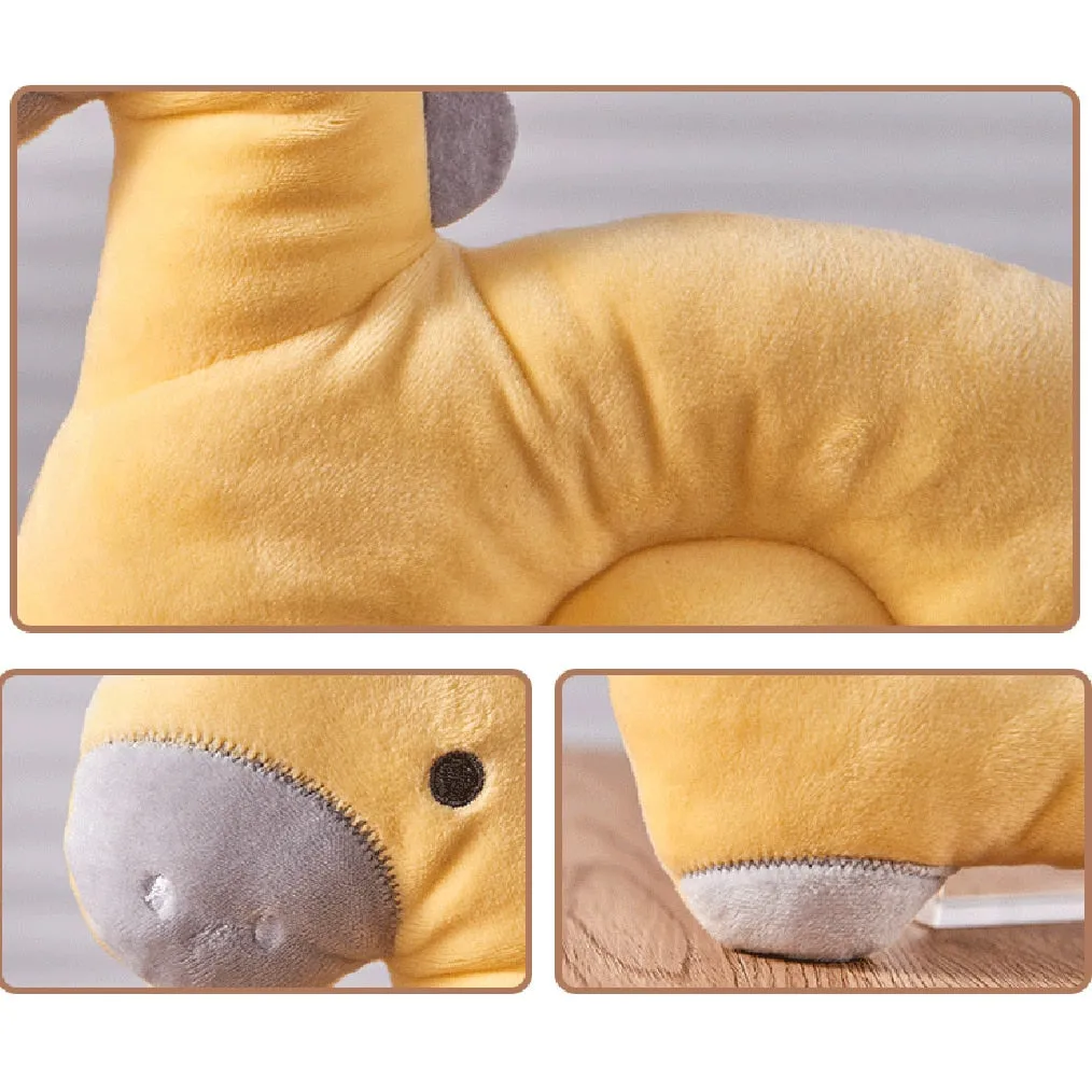 1Pcs Baby Newborn Pillows Lovely Animal Pattern Baby Shape Pillow Anti-rollover Baby Headrest Pillow Pad Nursing Sleep Support