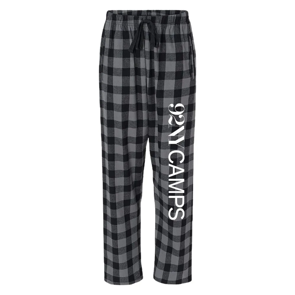 92nd St Flannel Pajama Pants - 92NY Camps 2