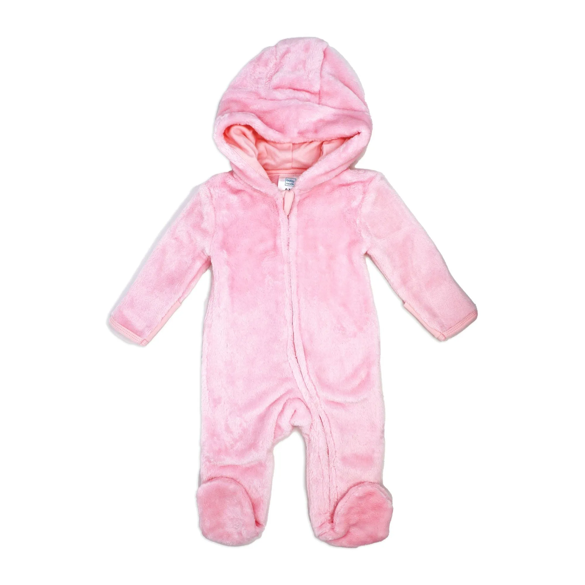 Baby Mode Soft Fleece Baby Pramsuit