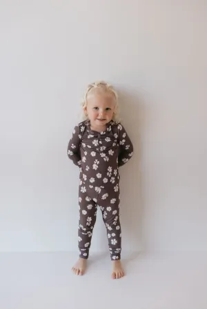 Bamboo Two Piece Pajamas | Midnight Meadow