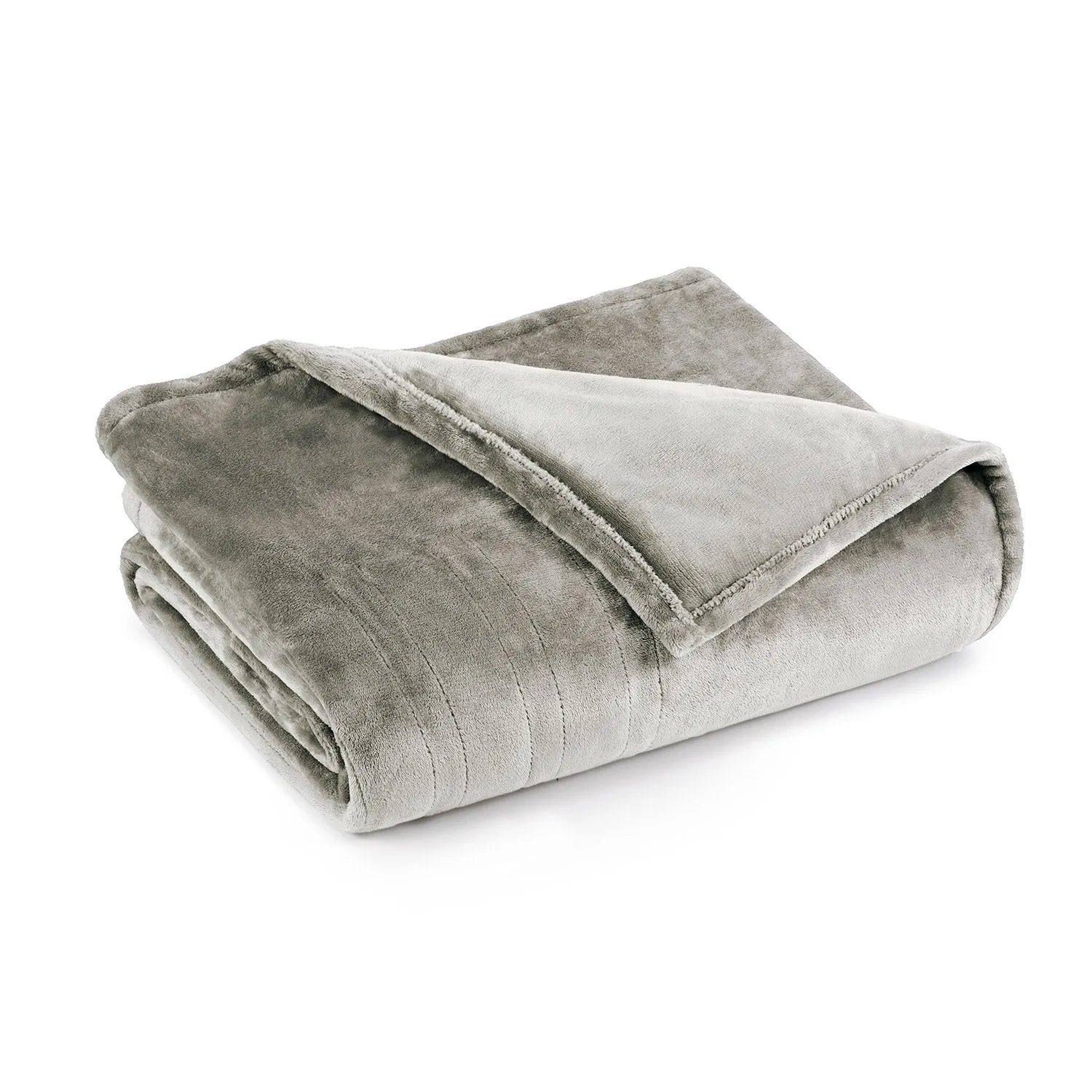 Brookstone Heated Plush Blanket