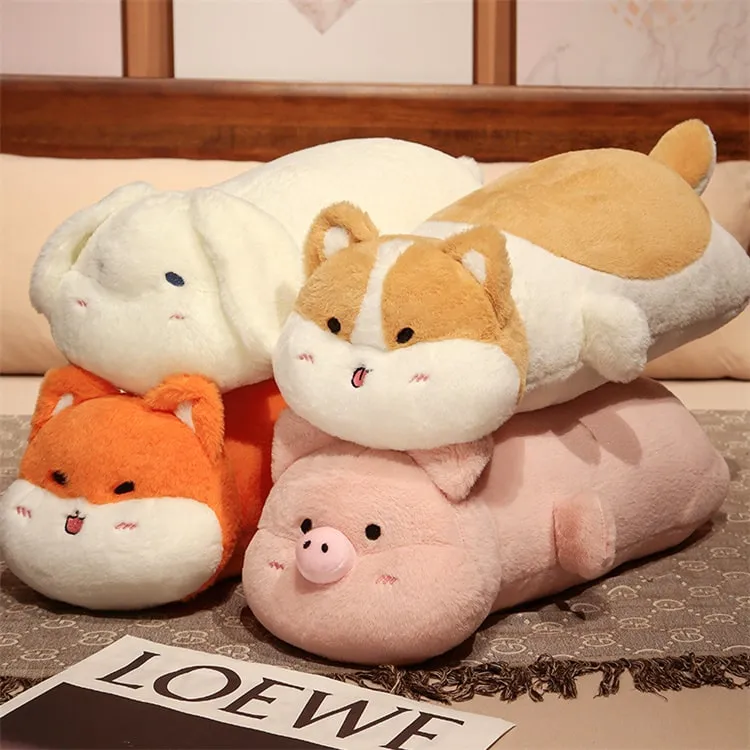 Cartoon Animal Plush Pillow | Fox