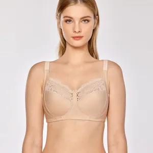 Cooling Day Wireless Nude Cotton Bra