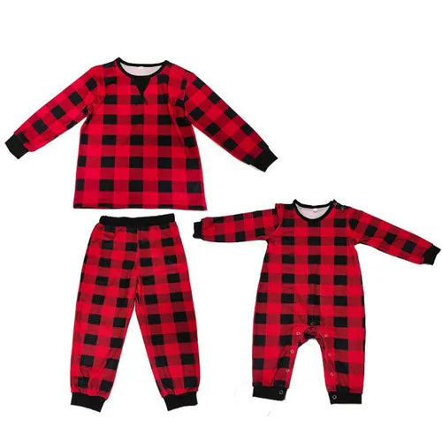 Family Matching Classic Plaid Christmas Set