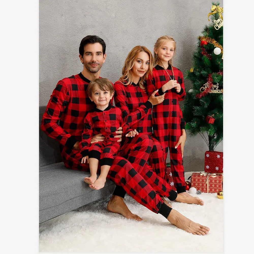 Family Matching Classic Plaid Christmas Set