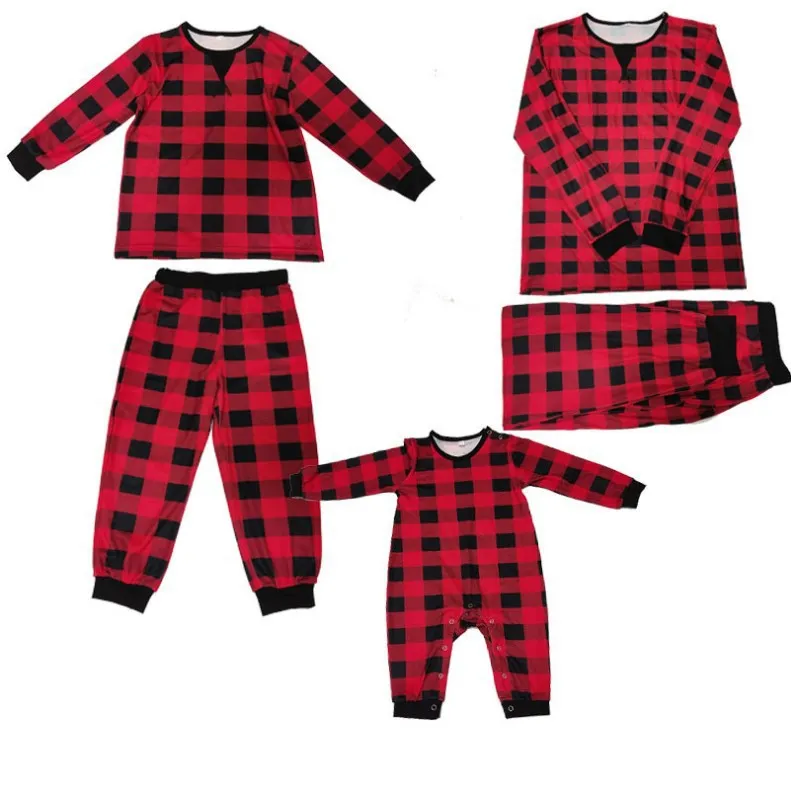 Family Matching Classic Plaid Christmas Set