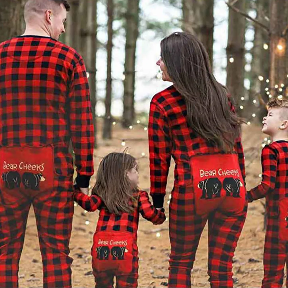 Family Matching Classic Plaid Christmas Set