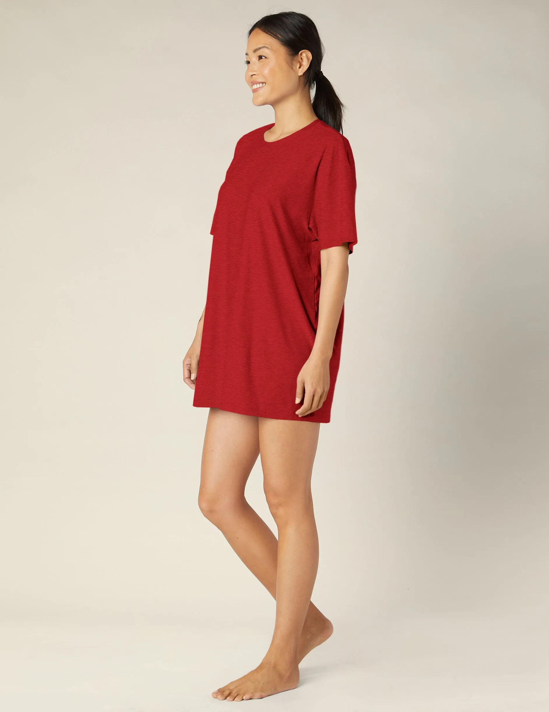 Featherweight Hit Snooze Sleep Tee Dress