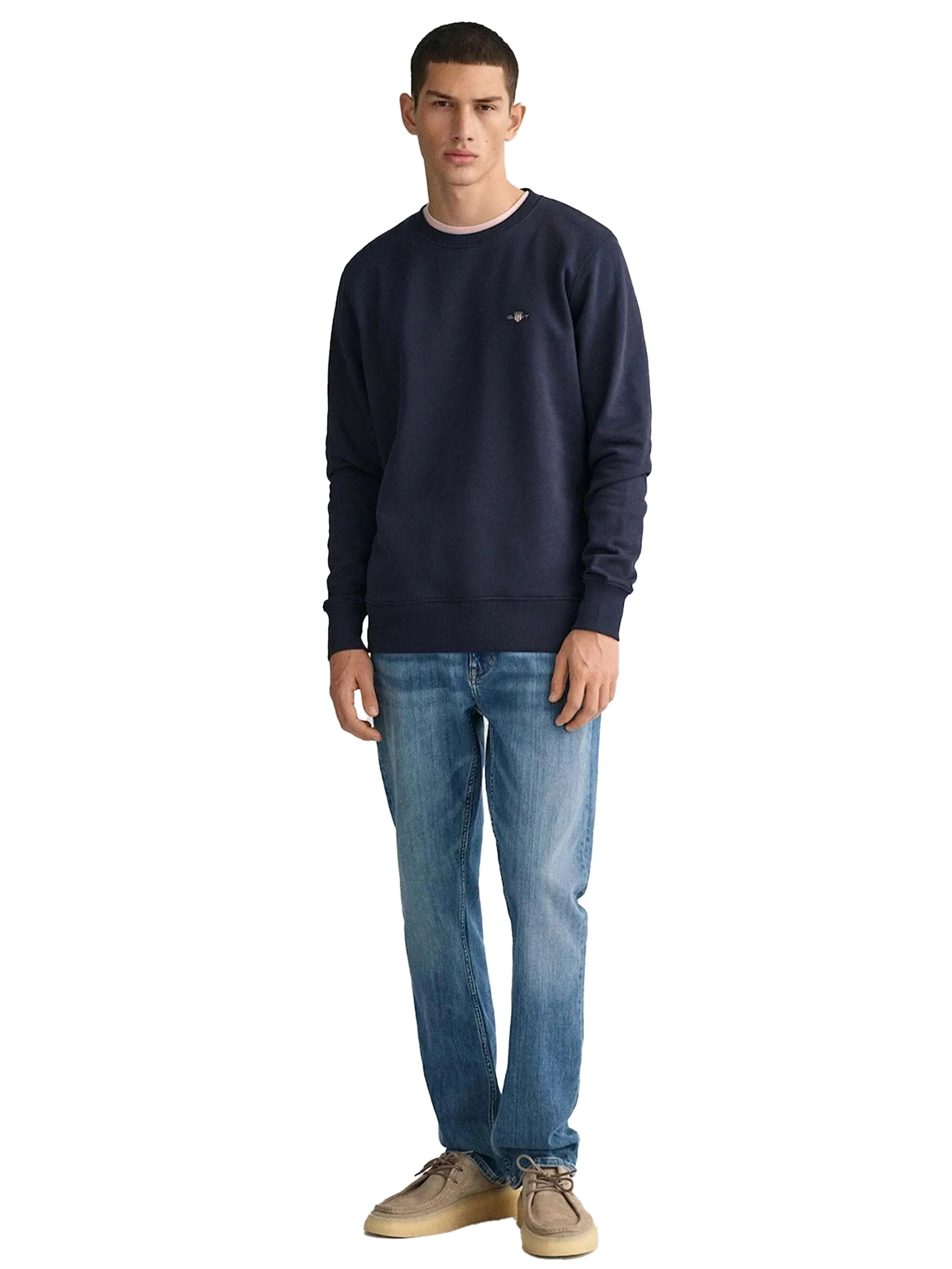 Gant | Mens Shield Crew Neck Sweatshirt