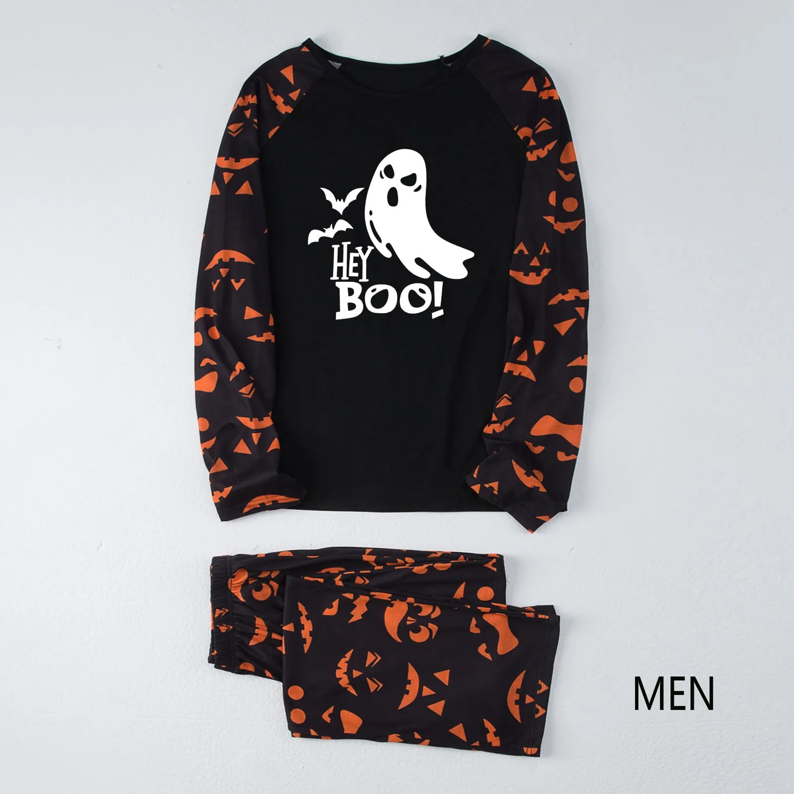 Halloween Family Pajama Glow-in-the-Dark Print Set