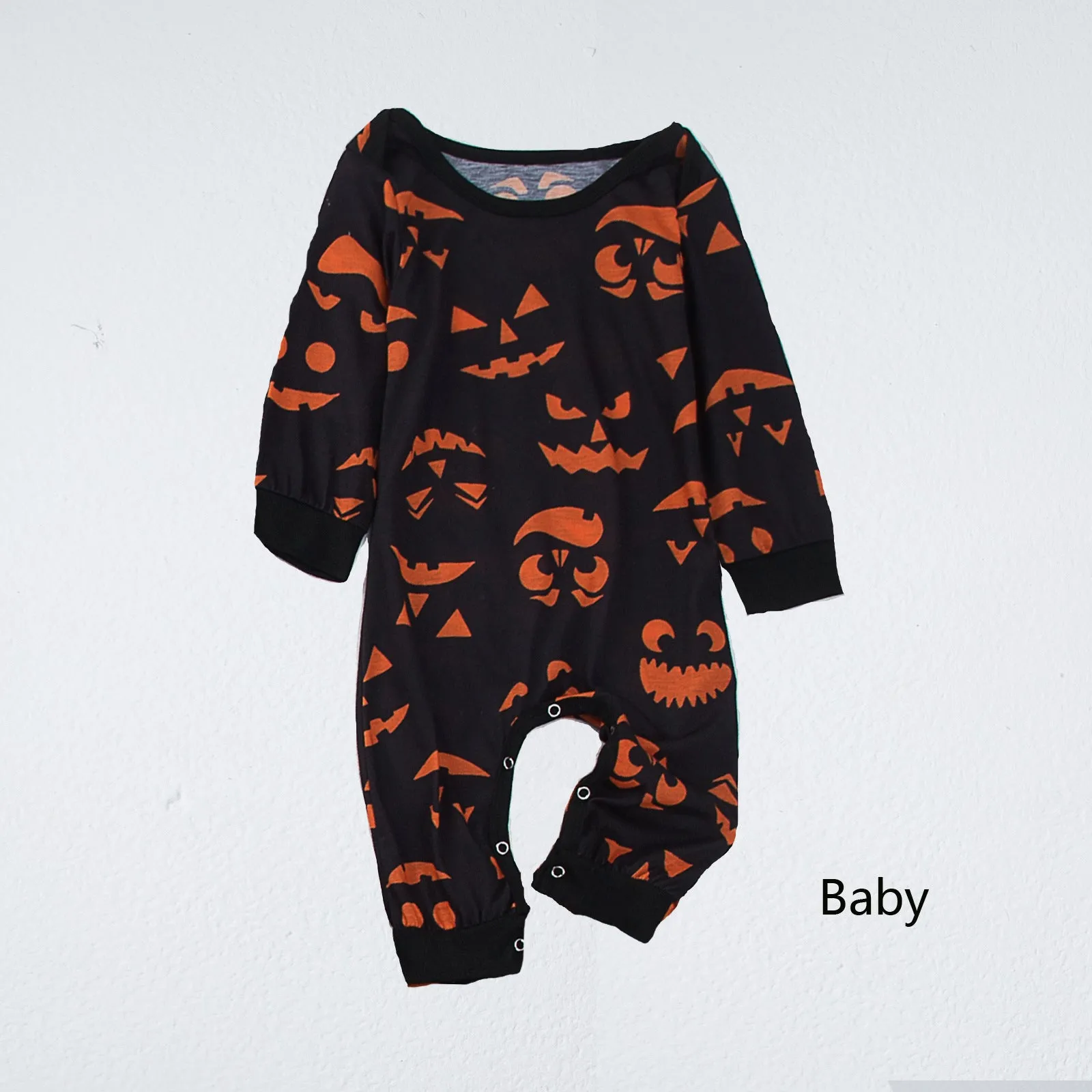 Halloween Family Pajama Glow-in-the-Dark Print Set