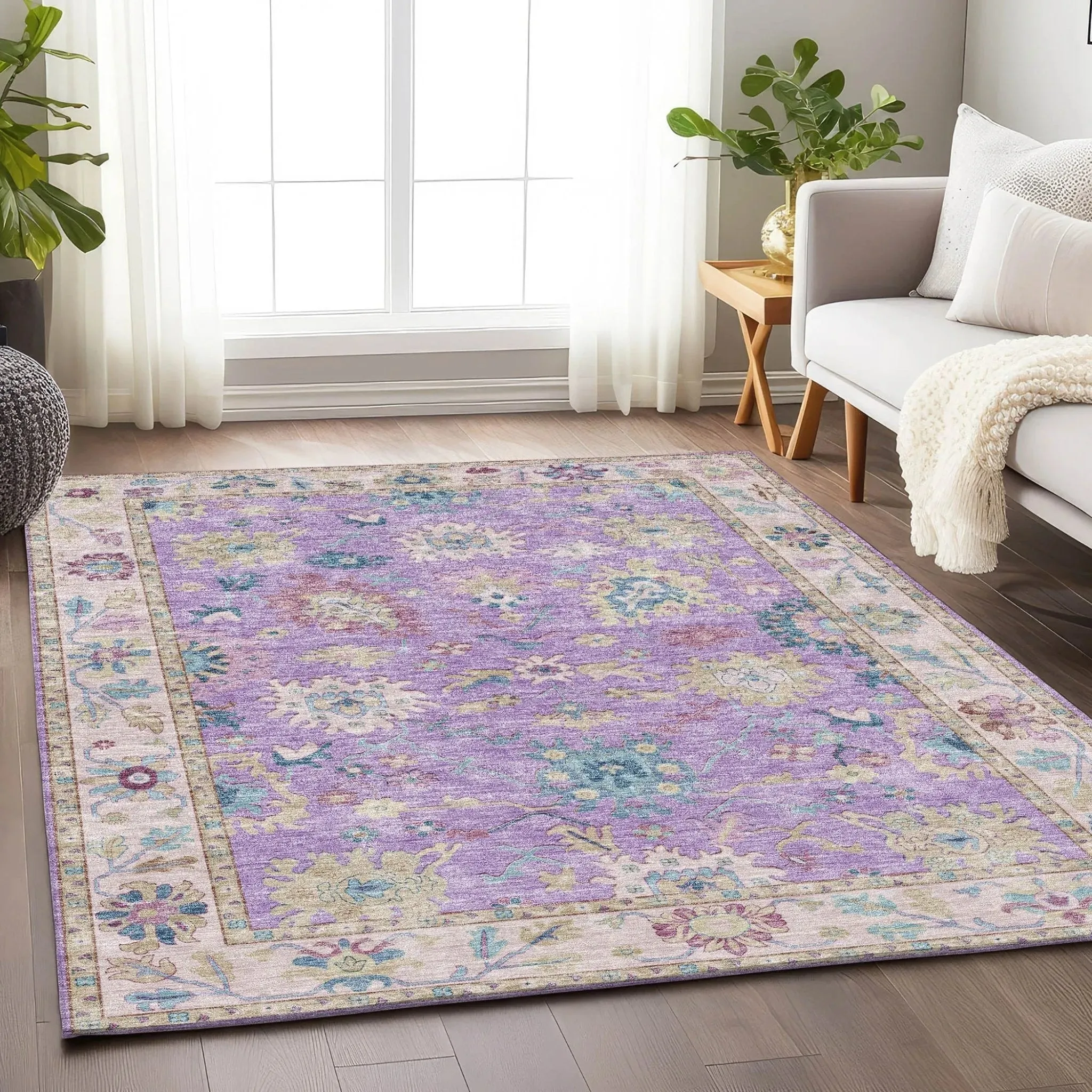 Hatay HY7 Purple Rug