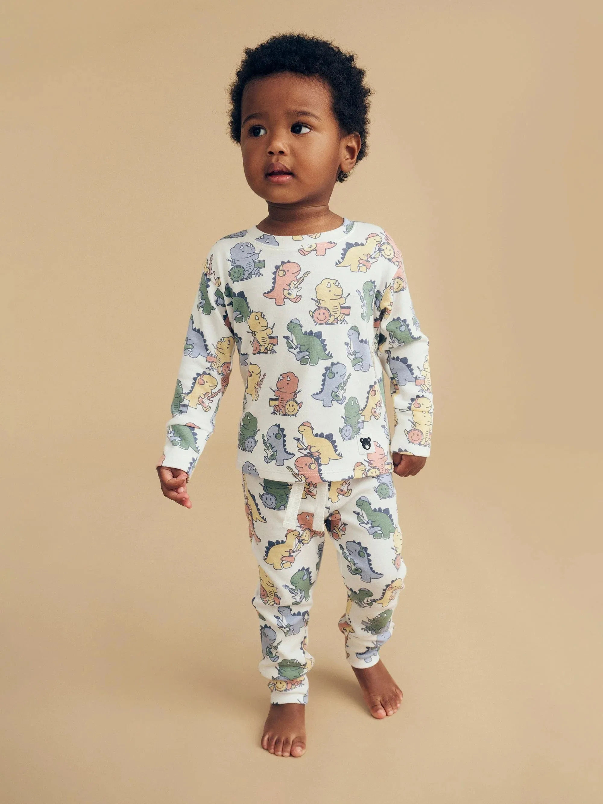 Huxbaby Dino Band Pj Set