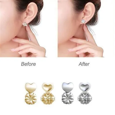 Hypoallergenic Earring Lifts (2Pair)-Buy more save more!!