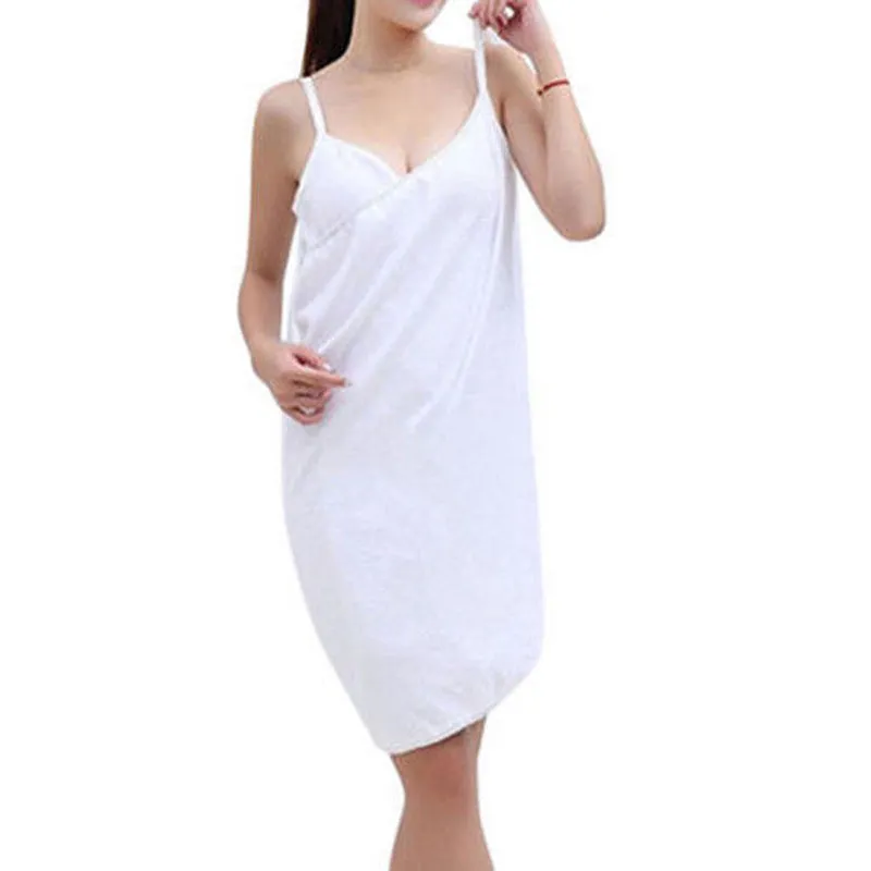 Indoor Girls Women Lady Soft Bath Swimming Towel Dress Fast Drying Beach Spa Bath Blanket Bathrobes Wash Clothing Easy To Wear