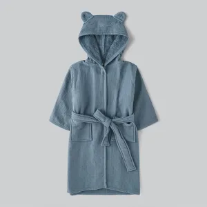 Kids Cotton Towel Material Long Sleeved Bathrobe