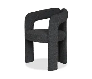 Melrose Side Chair - Licorice Boucle