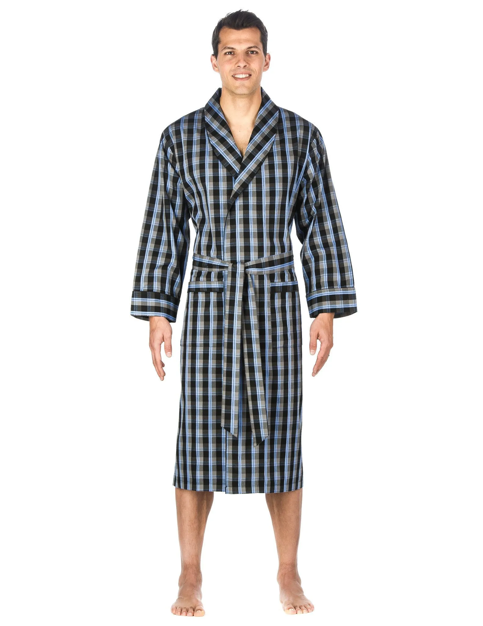 Mens Premium 100% Cotton Robe