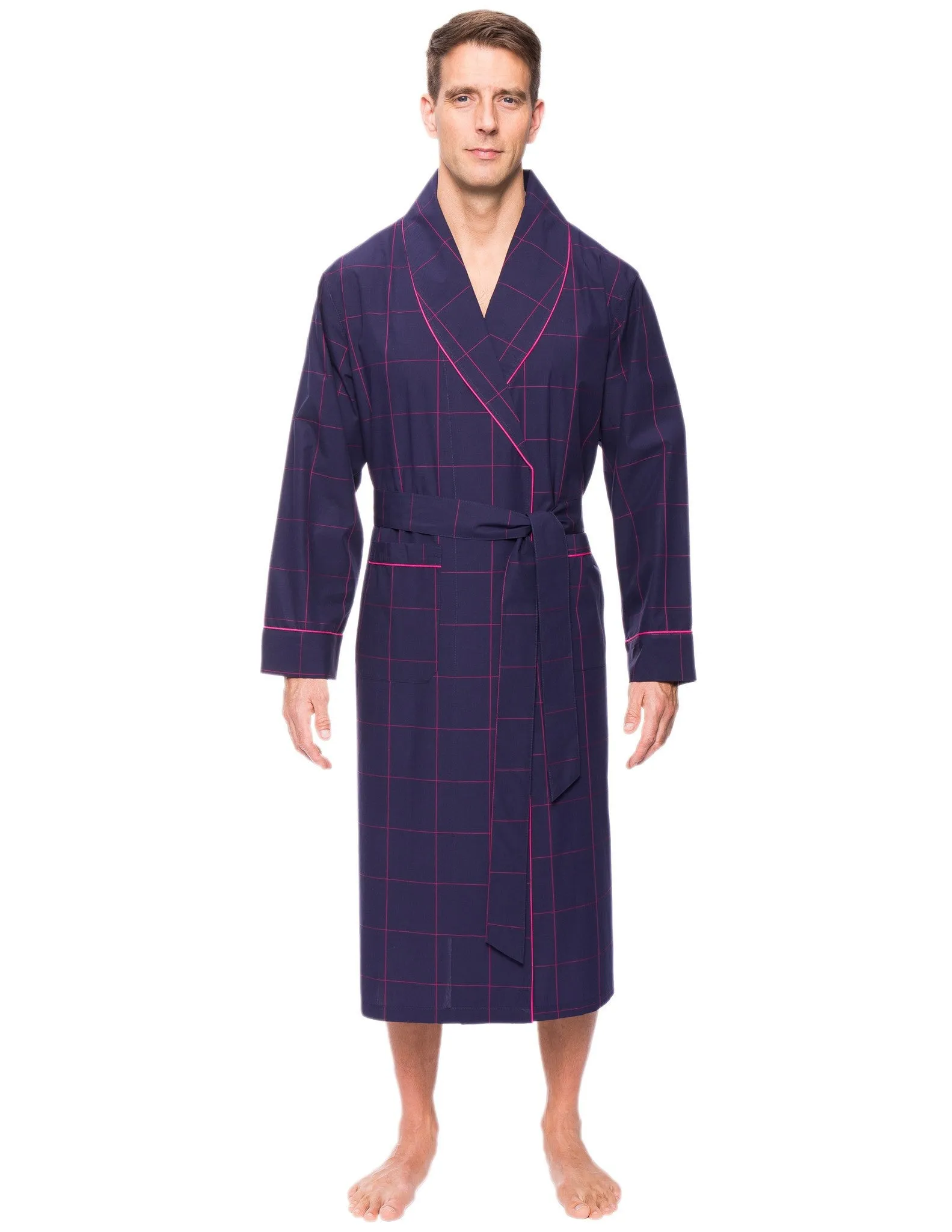 Mens Premium 100% Cotton Robe