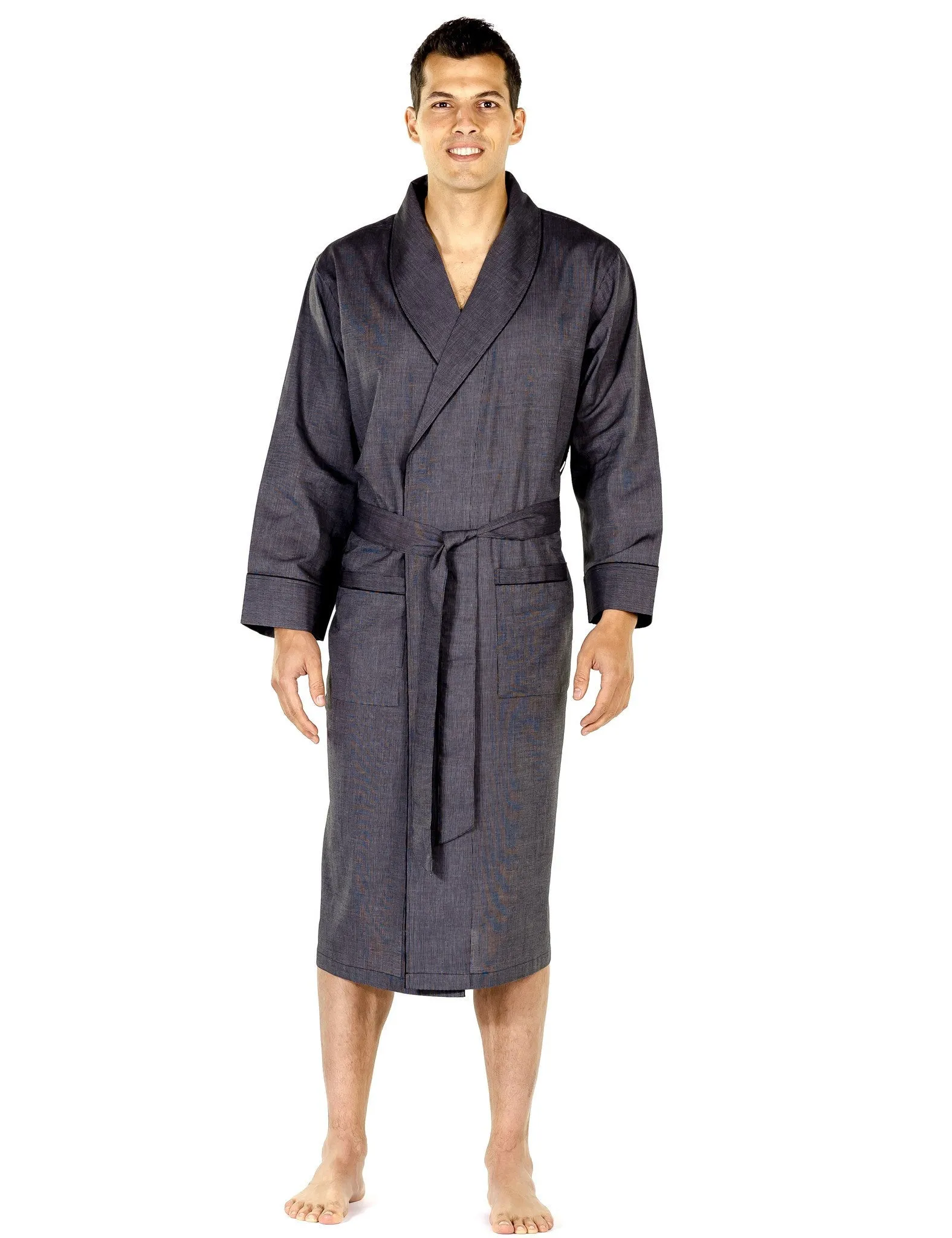 Mens Premium 100% Cotton Robe