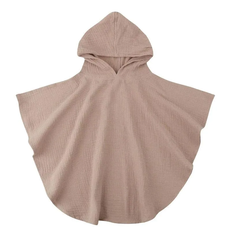 Muslin Cotton Hooded Bath Towel