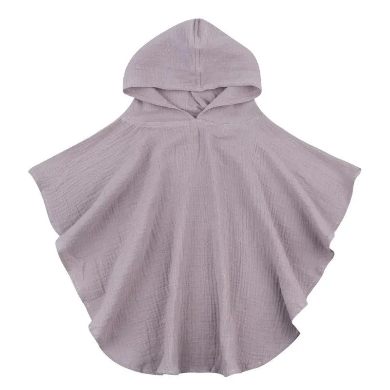 Muslin Cotton Hooded Bath Towel