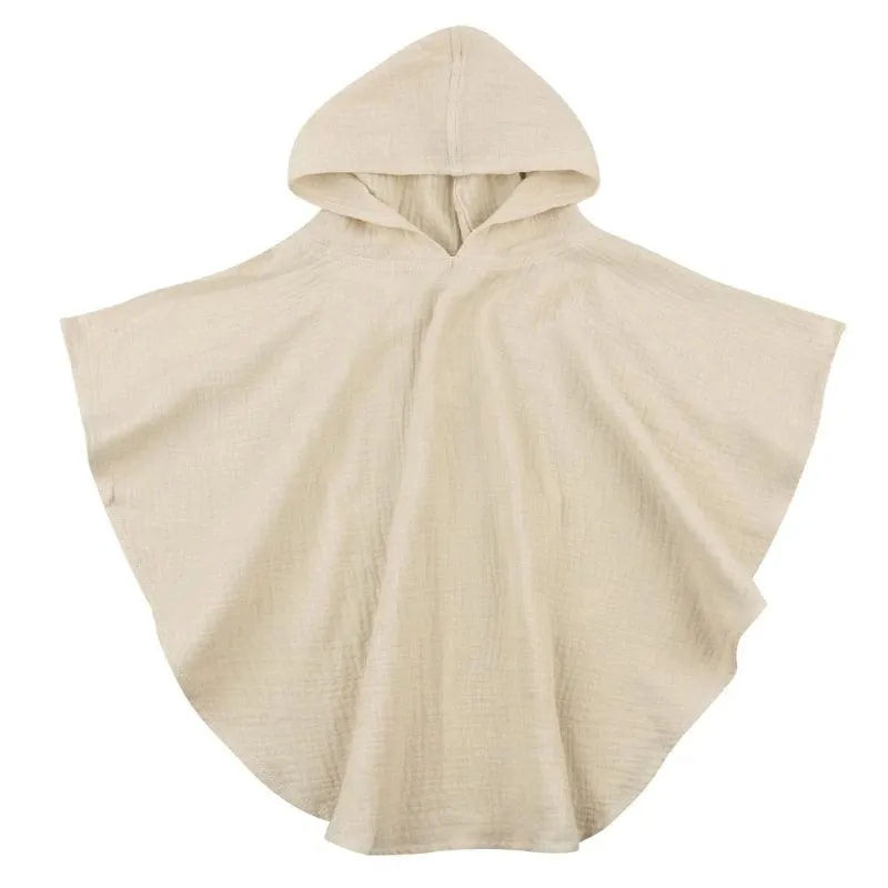 Muslin Cotton Hooded Bath Towel