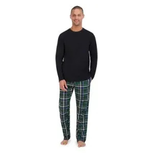 New - Hanes Originals Men's 2pc Comfort Fleece Sleep Pajama Set