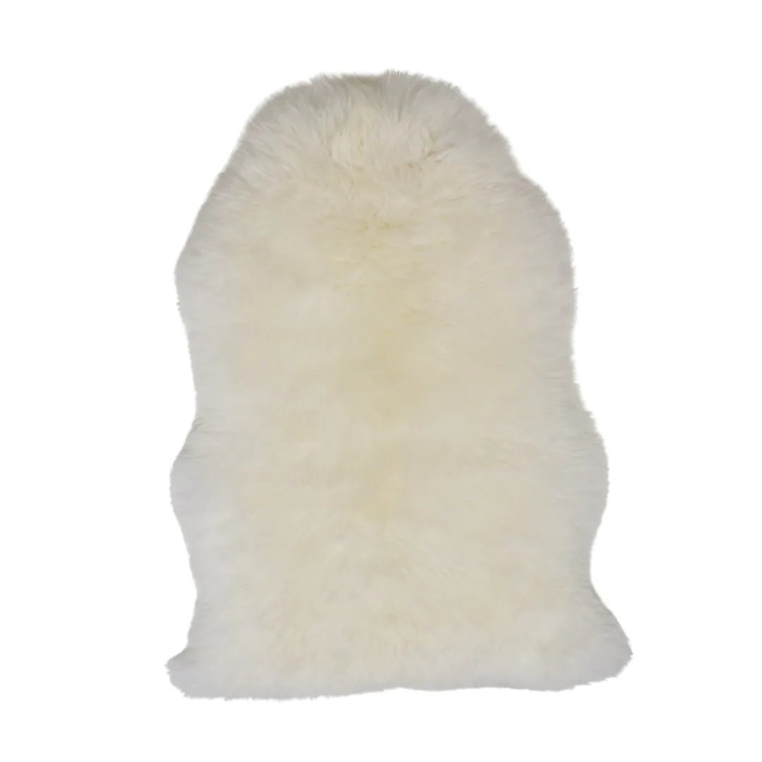 New Zealand Long Wool Sheepskin Rug - Single