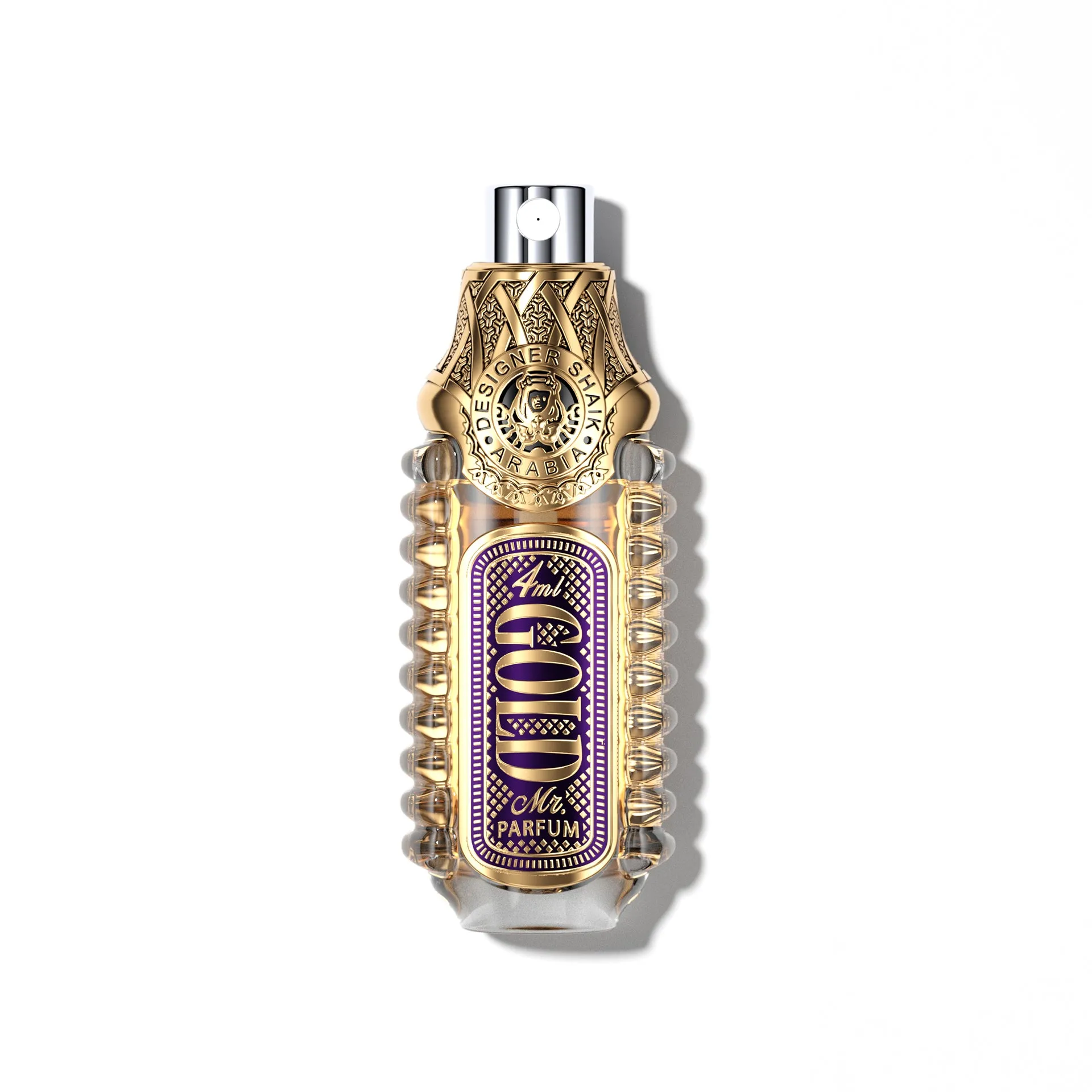 Opulent Shaik Amethyst Gold Parfum for Men