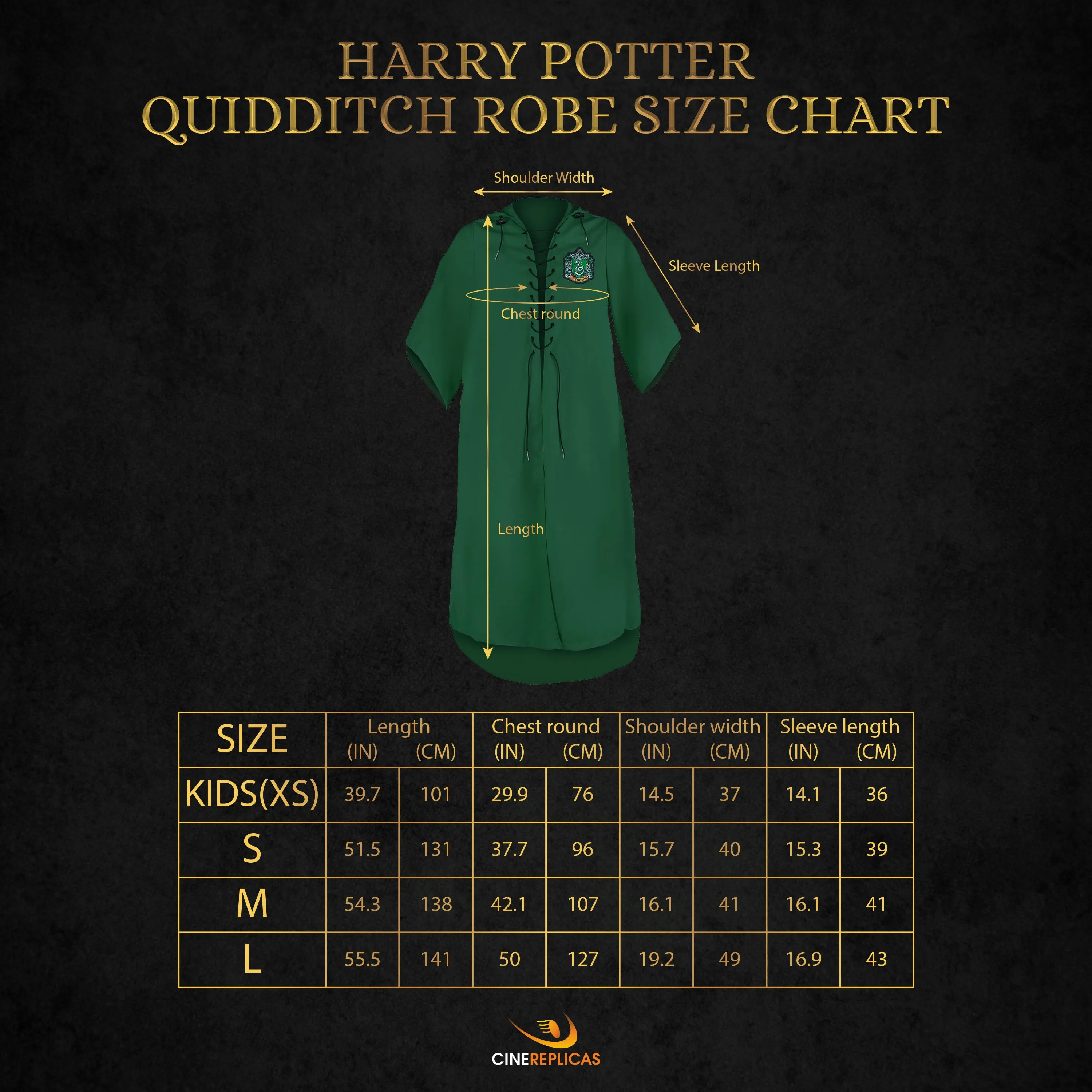 Personalized Slytherin Quidditch Robe