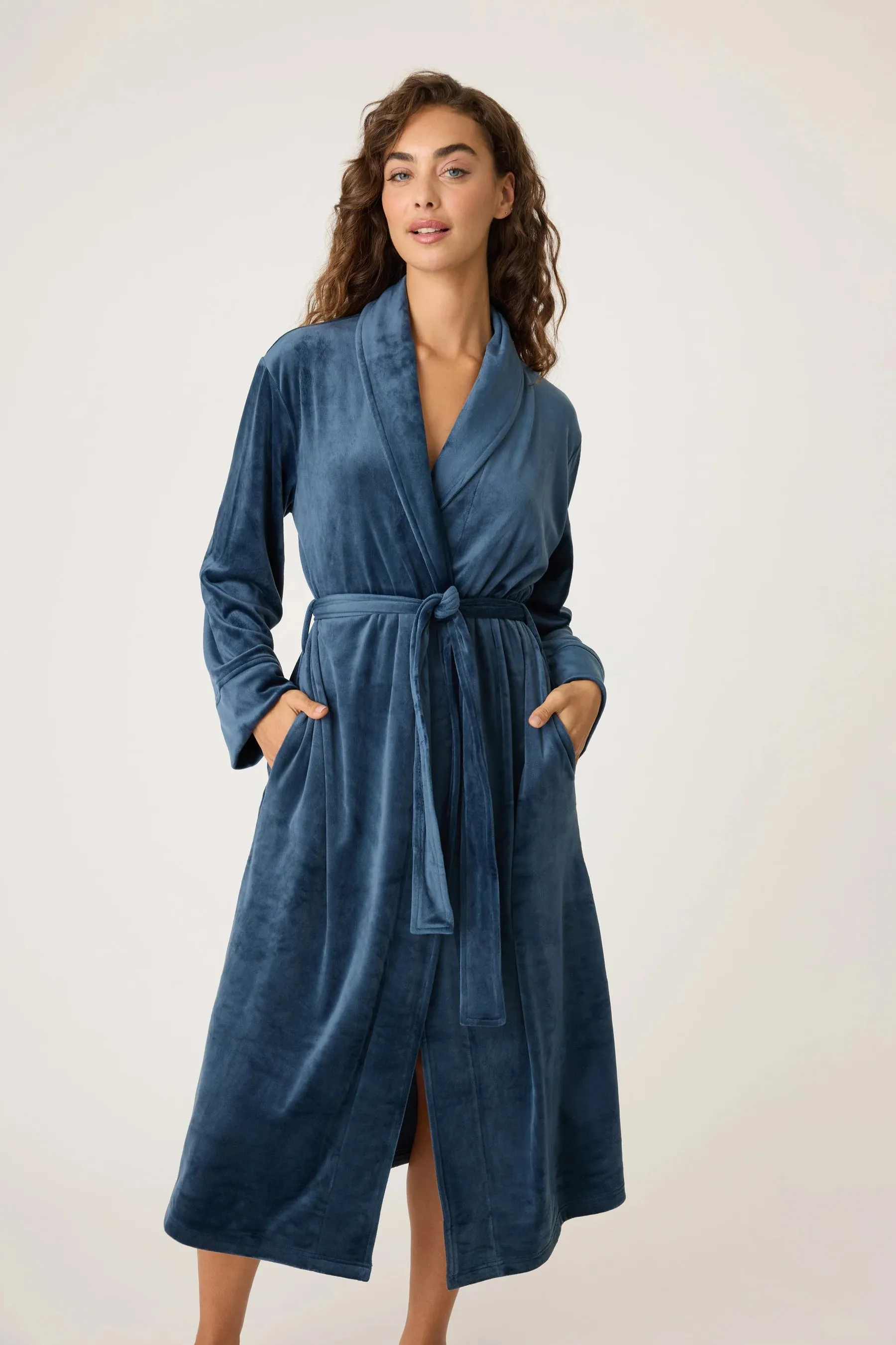 Robe Long Velvet