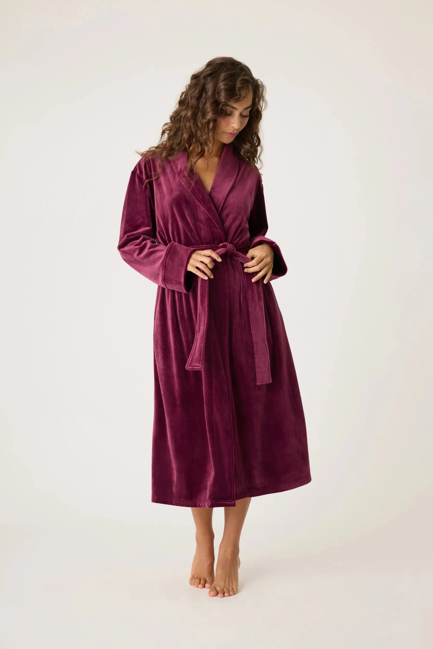 Robe Long Velvet