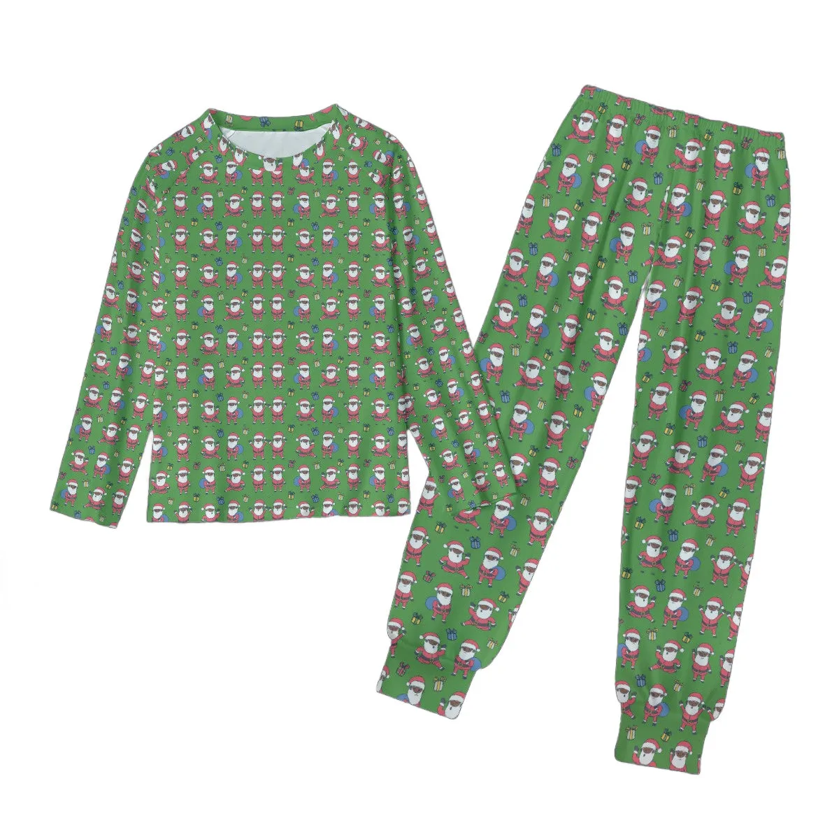 Santa Getting Jiggy Women's Pajama Set