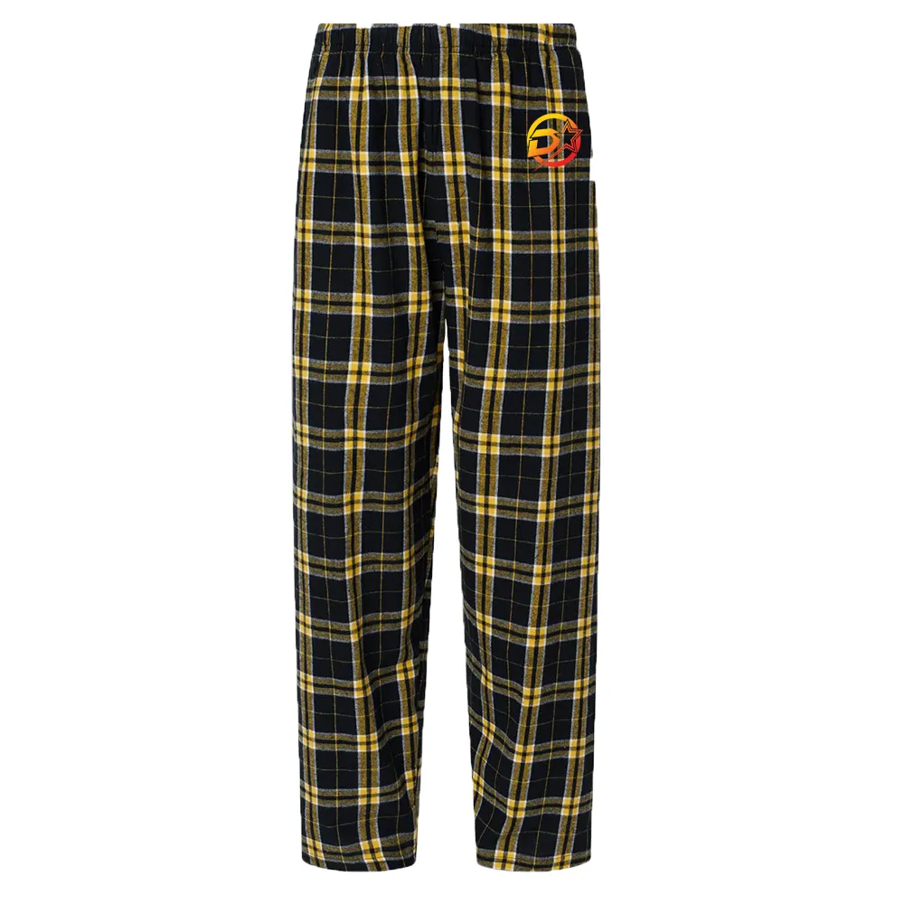 Team Dallas Pajama Pants - Red/Yellow D Star