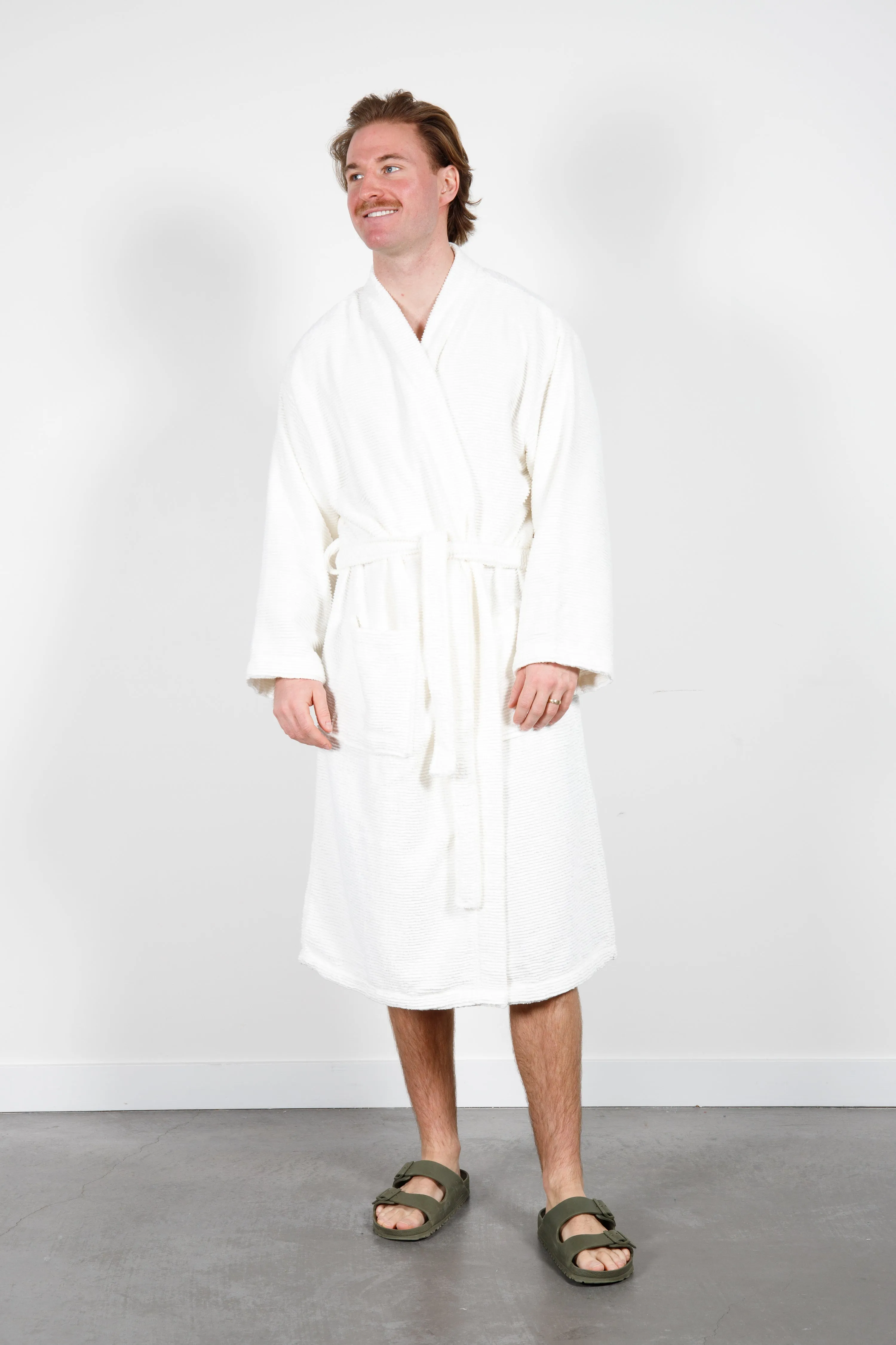 THE ARNET | Ribbed Terry Robe Series