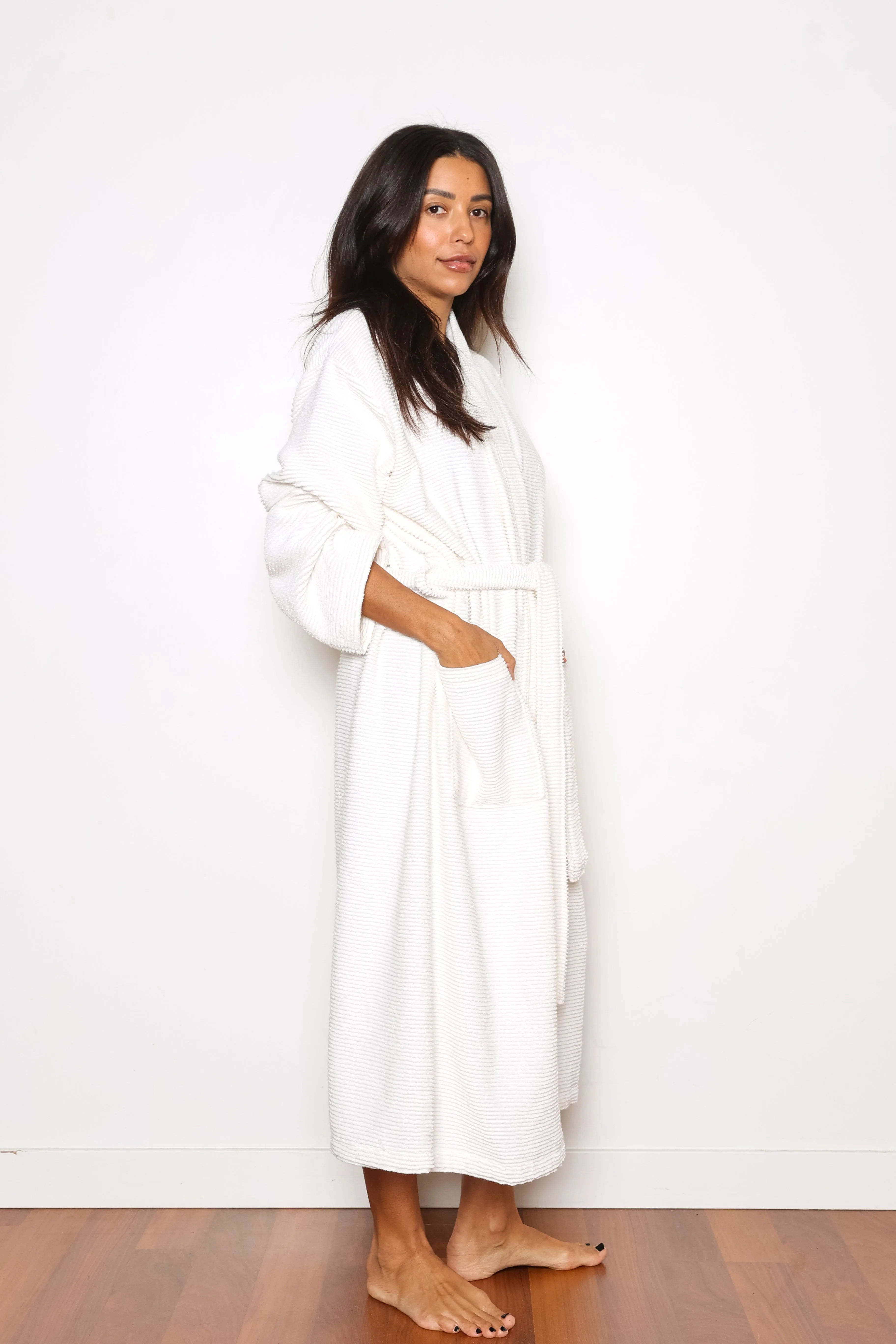 THE ARNET | Ribbed Terry Robe Series