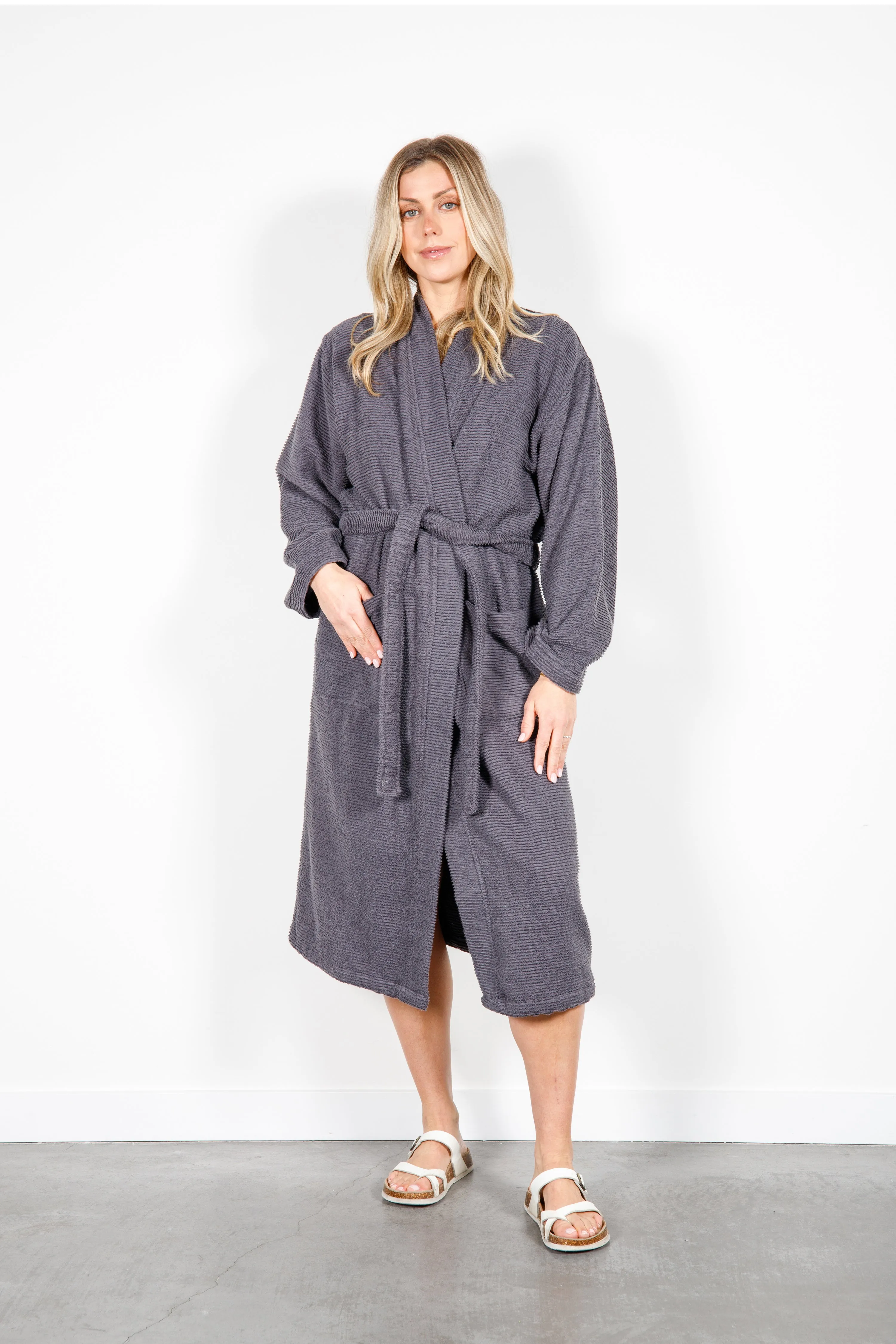 THE ARNET | Ribbed Terry Robe Series