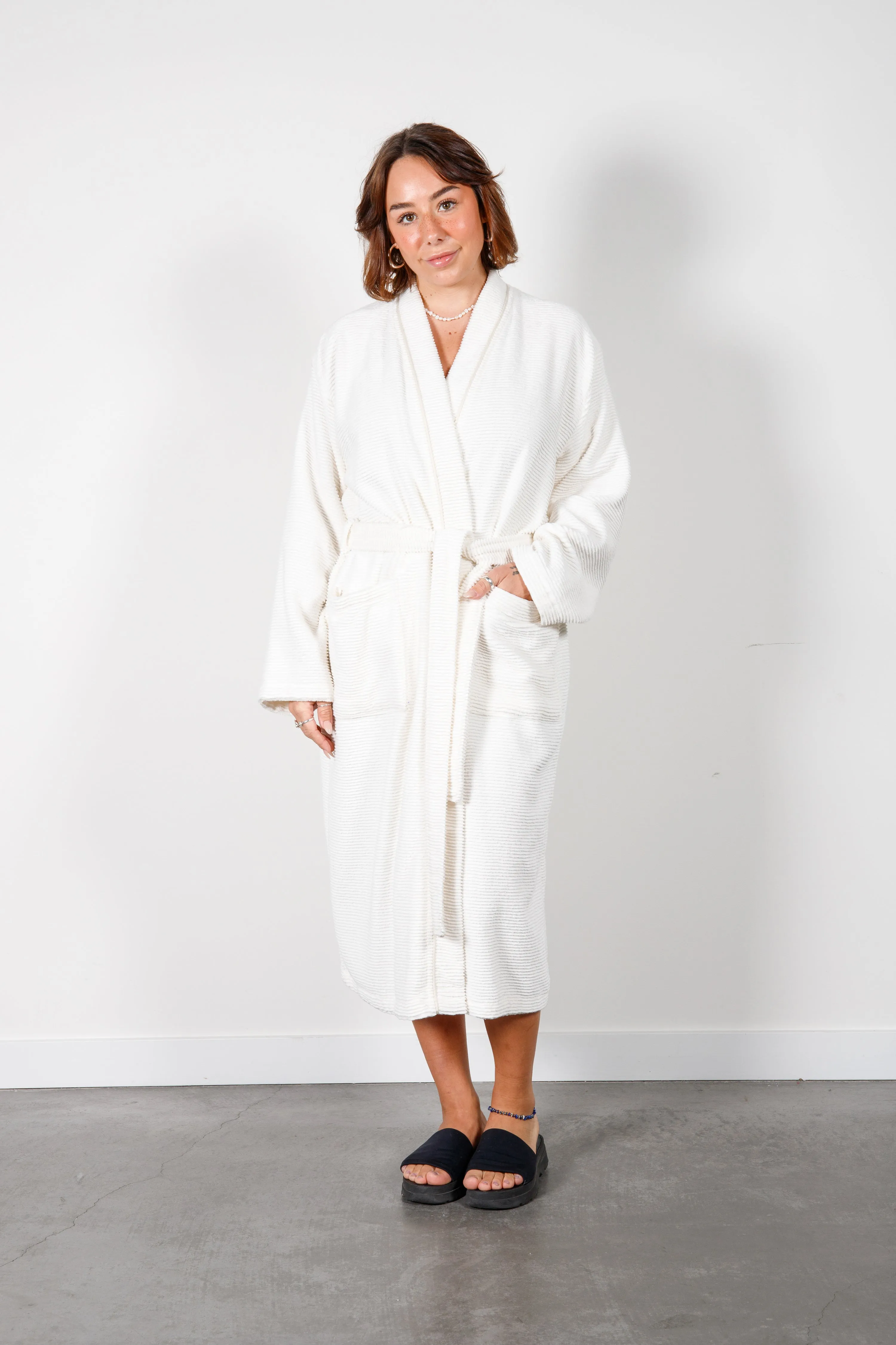 THE ARNET | Ribbed Terry Robe Series