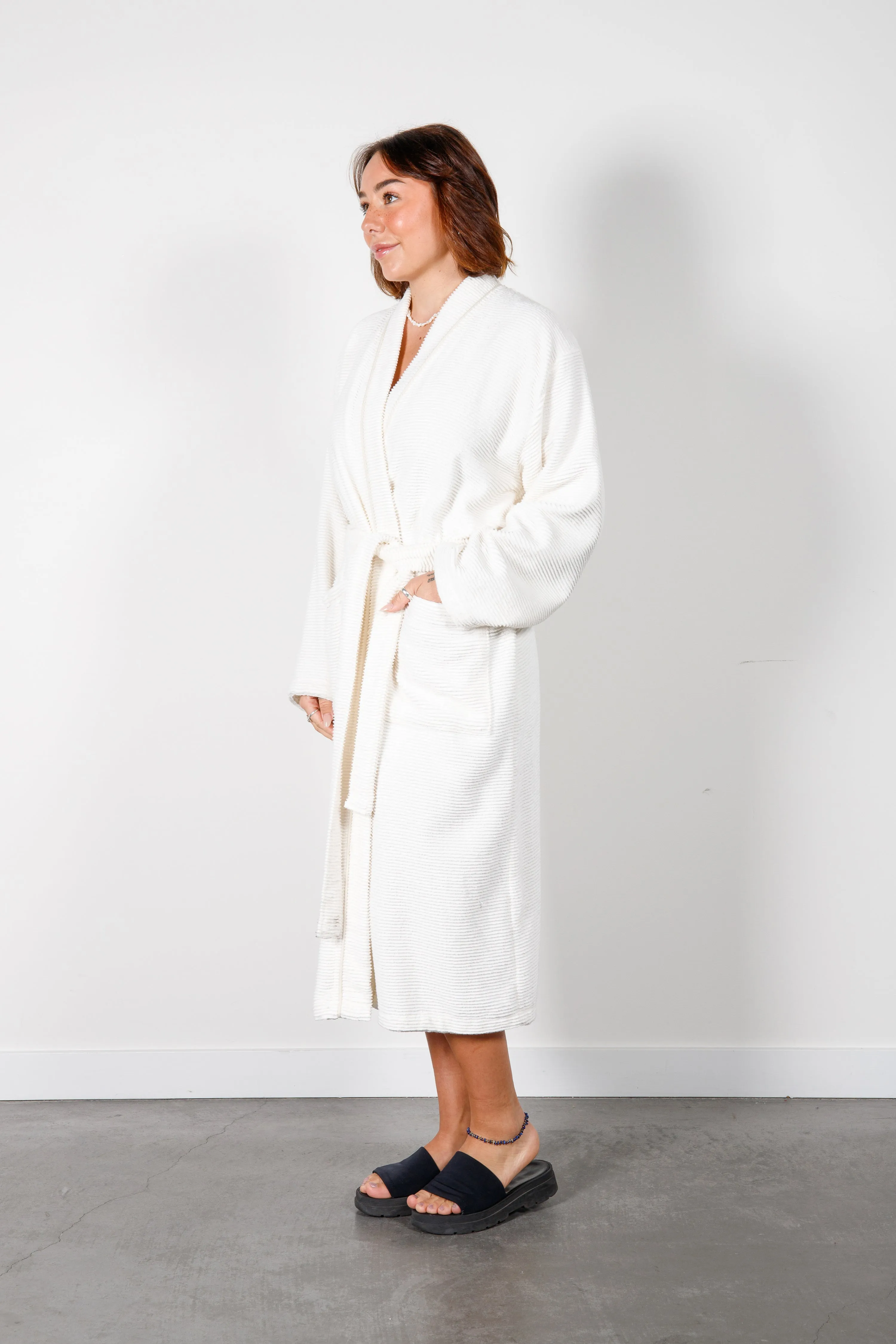 THE ARNET | Ribbed Terry Robe Series