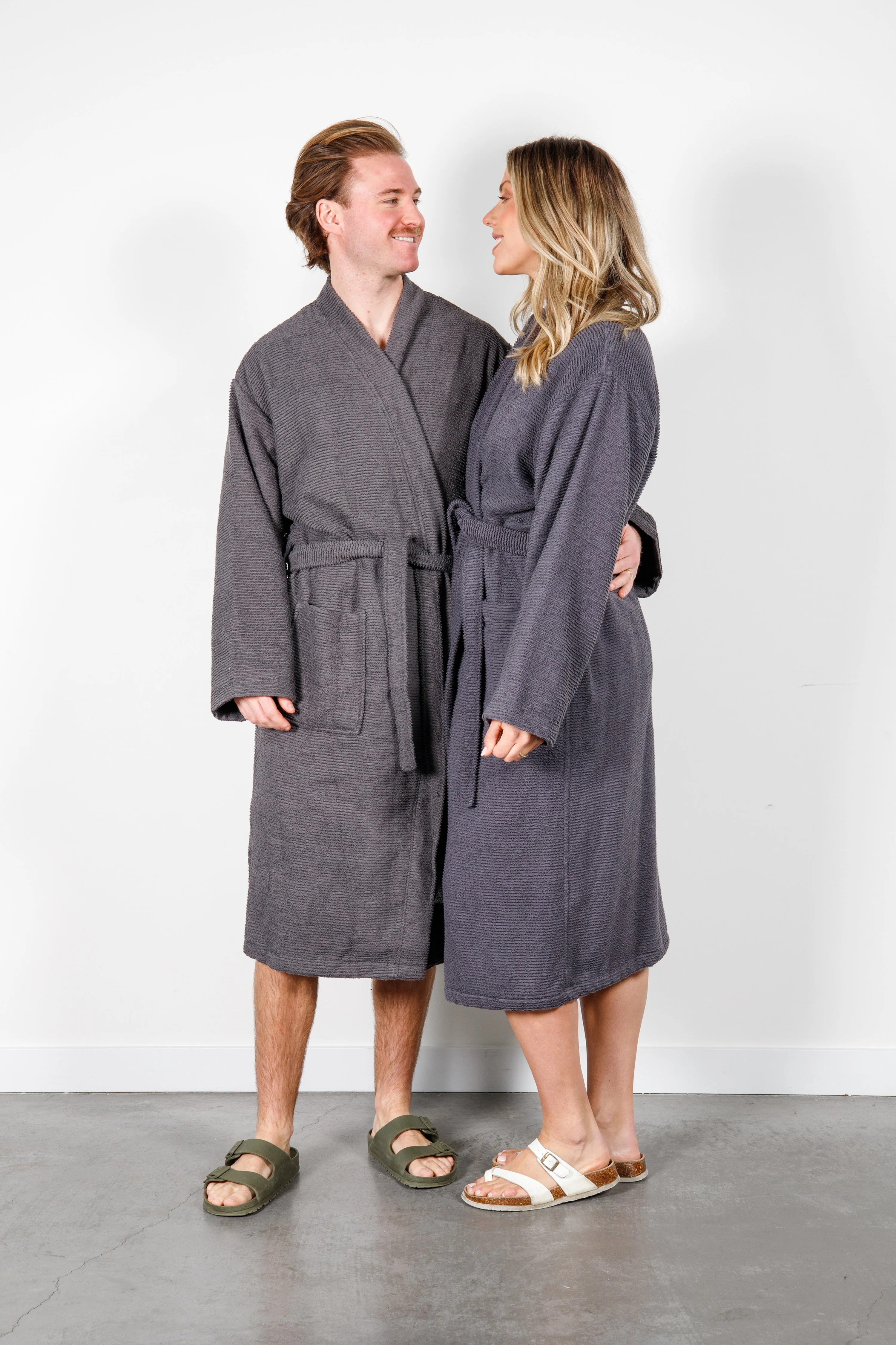 THE ARNET | Ribbed Terry Robe Series