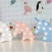 Unicorn Lamp LED Night Light 3D Marquee Lamp |Table Decoration|