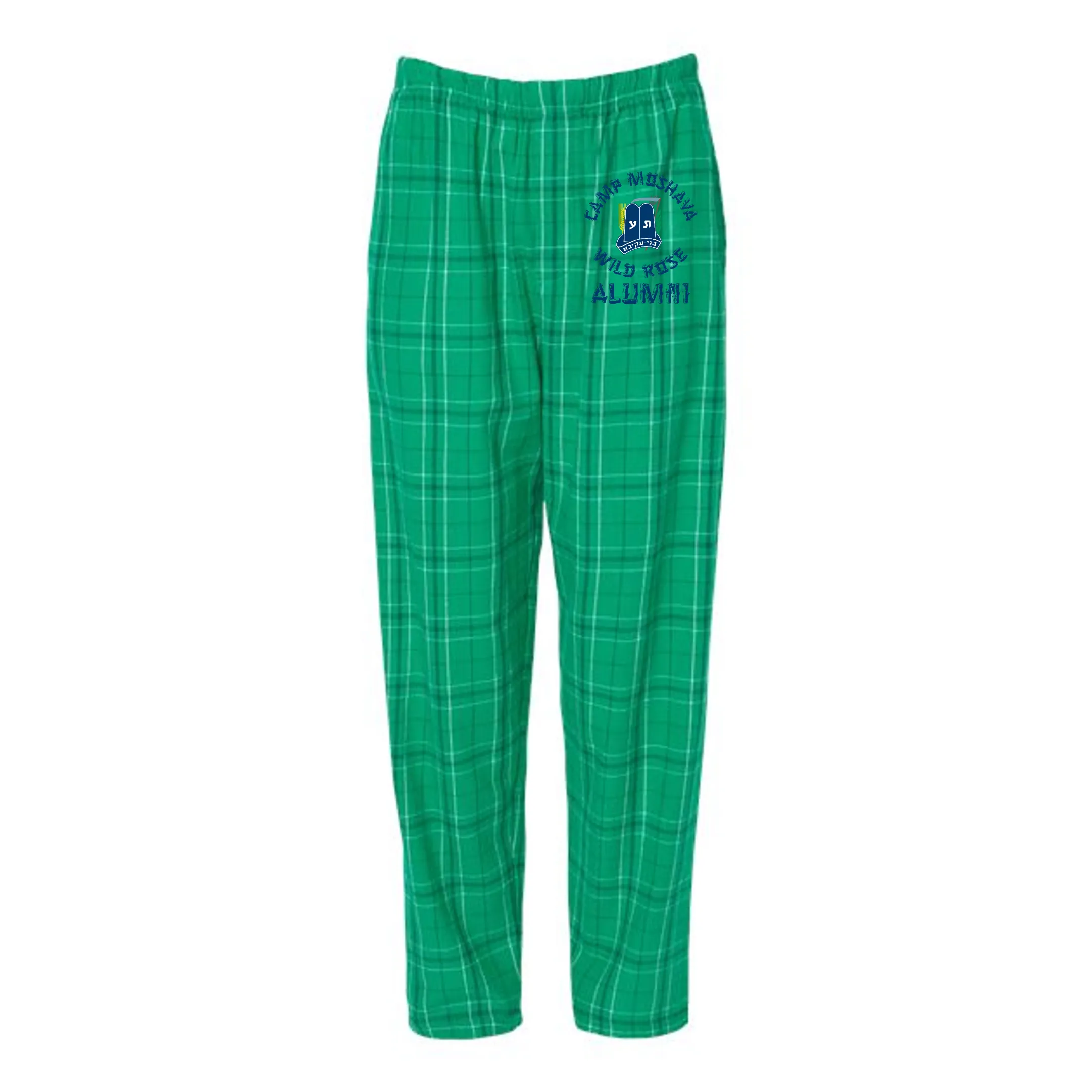 Wild Rose Flannel Unisex Pajama Pants - Alumni Classic