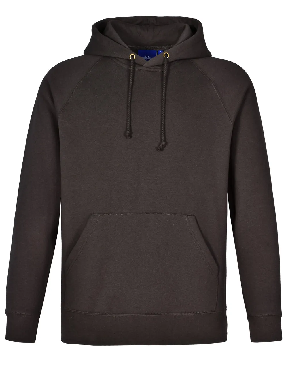 WINNING SPIRIT - FL07- MEN'S CLOSE FRONT FLEECE HOODED JUMPER