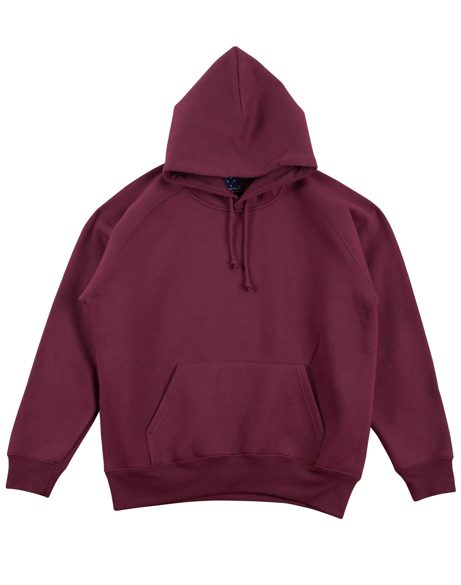 WINNING SPIRIT - FL07- MEN'S CLOSE FRONT FLEECE HOODED JUMPER