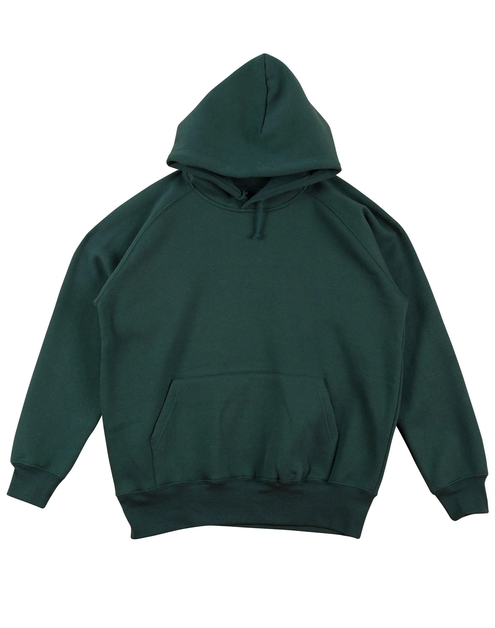 WINNING SPIRIT - FL07- MEN'S CLOSE FRONT FLEECE HOODED JUMPER