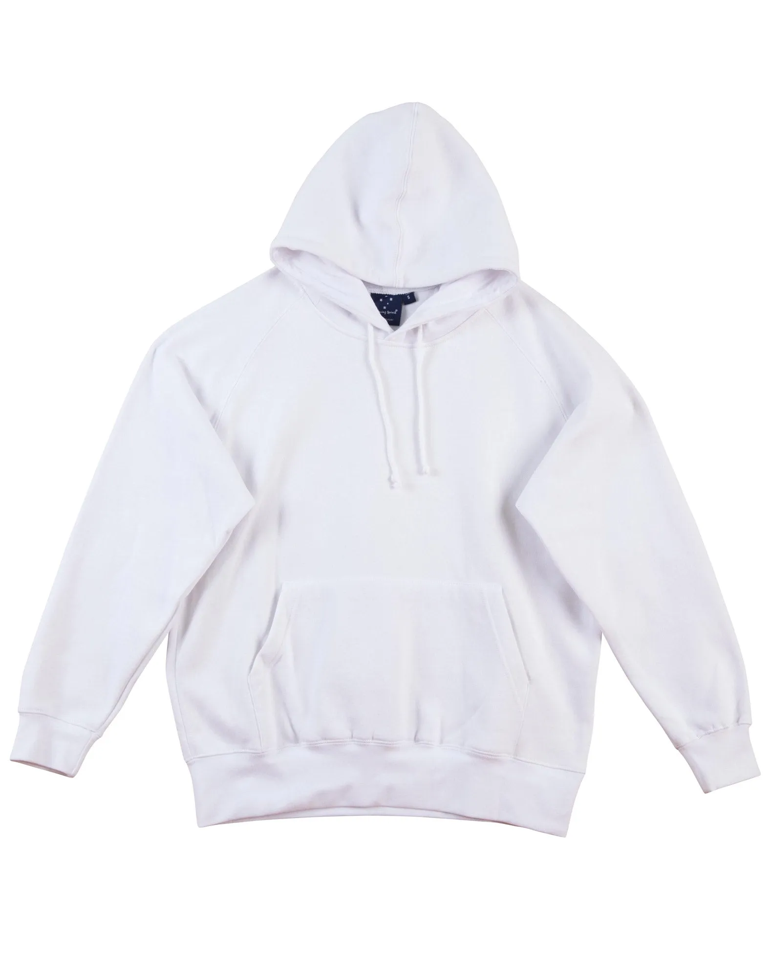 WINNING SPIRIT - FL07- MEN'S CLOSE FRONT FLEECE HOODED JUMPER